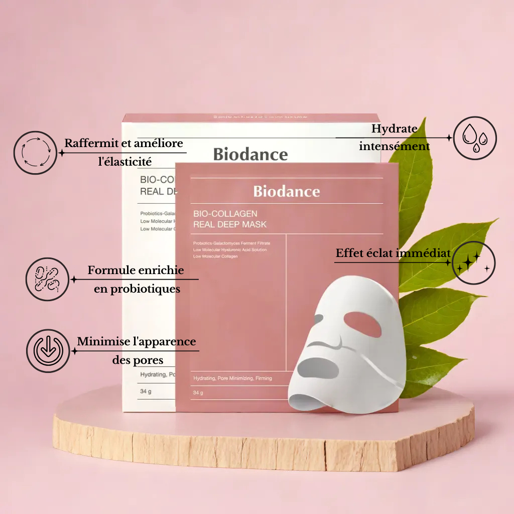 Biodance : Masque Profond Bio-Collagène (4 Masques)