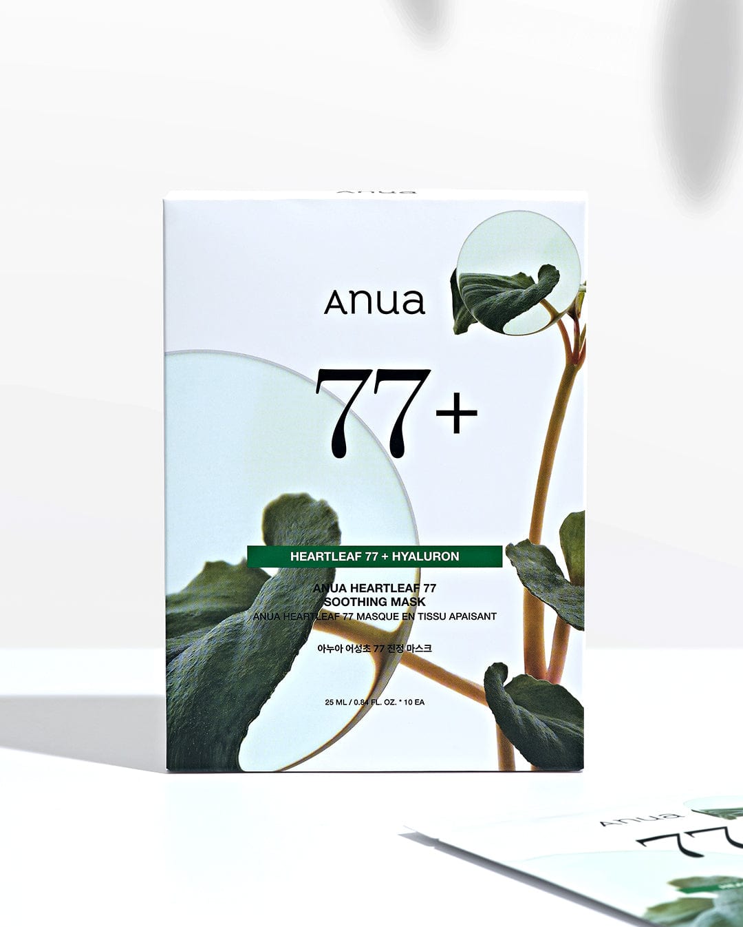 Masque en Tissu Apaisant 77% Heartleaf