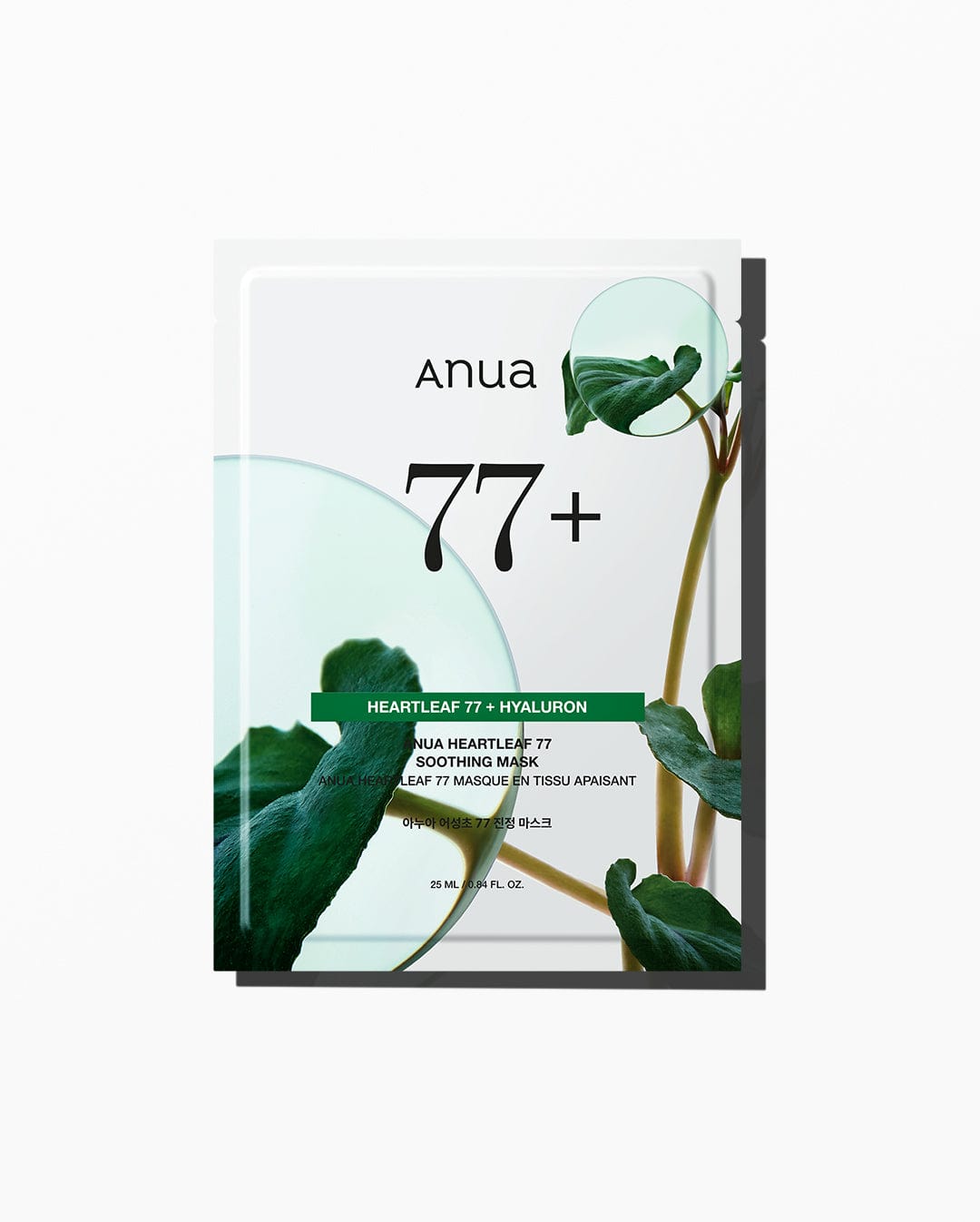 Masque en Tissu Apaisant 77% Heartleaf