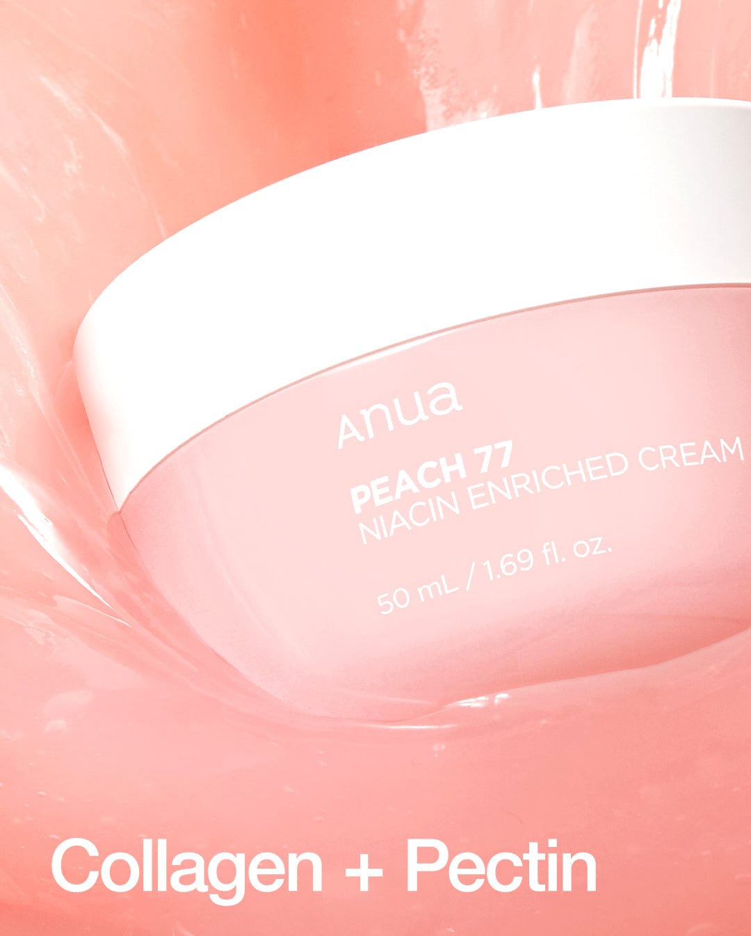 Crème Enrichie en Niacin 77 Pêche