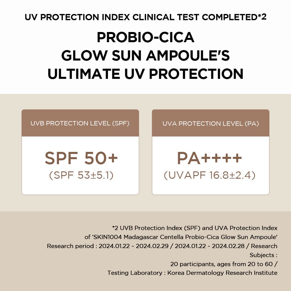 Ampoule Solaire Glow PROBIO-CICA